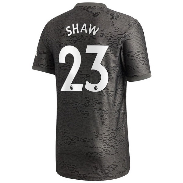 Maglia Manchester United NO.23 Shaw Away 20/21 Nero